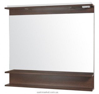 Аквародос Модерн Дзеркало 100 см з полками і підсвічуванням 038407