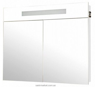 Аквародос Ніка Дзеркало 95 см (біле) 008130