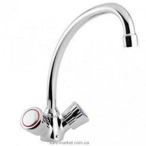 Смеситель для раковины двухвентильный высокий Mofem коллекция Favorit хром 140-0097-01