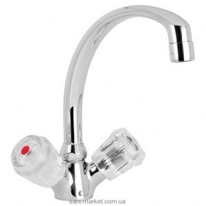 Смеситель для кухни Mofem Iris двухвентильный ретростиль 140-0036-01