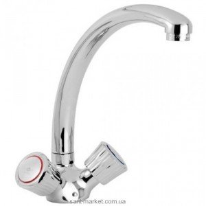 Смеситель для кухни Mofem Favorit двухвентильный ретростиль 140-0003-06