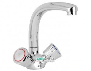 Змішувач для кухні Mofem Favorit двухвентильний ретростиль 140-0006-09