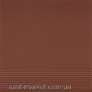 Cerrad Плитка STOPNICA GLADKA BURGUND східці 41798