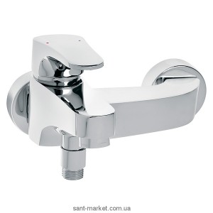 Змішувач одинважільний для ванни з коротким виливом Ferro колекція Justic хром BBJ1VL