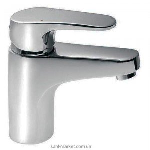 Змішувач для раковини одноважеля з донним клапаном Ferro колекція Justic хром BBJ2VL