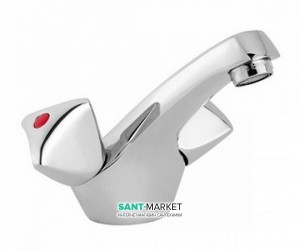 Смеситель для раковины двухвентильный Mofem коллекция Metal plus хром 140-0178-31