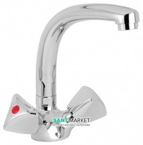 Змішувач для кухні Mofem Metal Plus двухвентильний ретростиль 140-0138-30