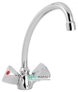 Змішувач для кухні Mofem Metal Plus двухвентильний ретростиль 140-0061-03