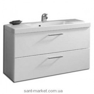 Тумба под раковину Gorenje Slim F 100.05 подвесная 100х35х50 белый глянец 792089