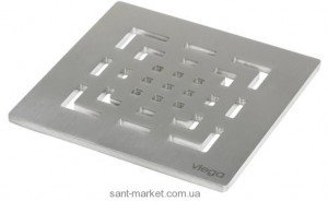 Viega Решітка для трапа 94х94 Visign RS2 нерж сталь матова 492298