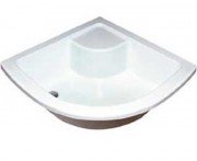 Душовий піддон акриловий чверть кола Ravak Sabius 90 LA 88х88х42 білий A617701210