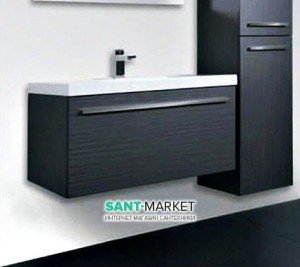 Тумба під раковину Gorenje Leonides F 100.83 підвісна 100х45.5х45 антрацит 792820