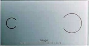 Viega Кнопка змиву Visign 100 сіре скло 597481