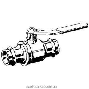 Viega кран газовый шаровый 525934