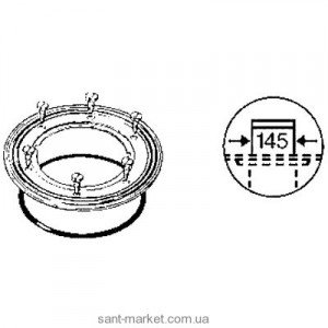 Viega фланець затискний 141714
