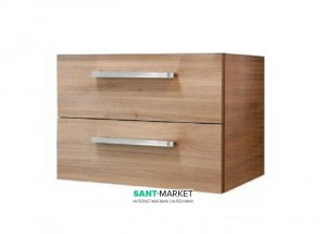 Тумба под раковину Gorenje Amador F 80.82 подвесная 80х45.5х50 дуб коричневый 792844