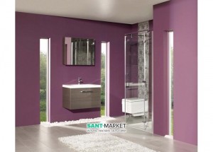 Тумба под раковину Gorenje Leonides F 100.83 подвесная 100х45.5х45 дуб серебряный 792832