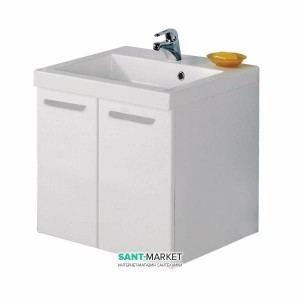 Тумба под раковину Gorenje Quadra BKG 60.36 подвесная 60х45х50 белый 792969