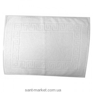 BISK Гладкий килимок для ванни білий 00298