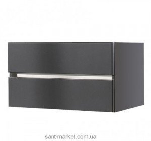 Тумба под раковину Gorenje Lorencio F 80.84 подвесная 80х45.5х50 антрацит 792854