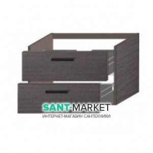 Тумба под раковину Gorenje Amador F 60.82 подвесная 60х45.5х50 антрацит 792837