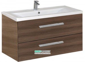 Тумба під раковину Gorenje Amador F 60.82 підвісна 100х45.5х50 дуб коричневий 792845