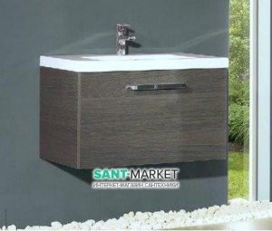 Тумба под раковину Gorenje Leonides F 60.83 подвесная 60х45.5х45 серебрянный дуб 792830