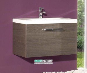 Тумба под раковину Gorenje Leonides F 80.83 подвесная 80х45.5х45 тик 792823