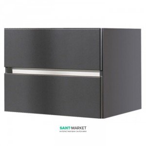 Тумба под раковину Gorenje Lorencio F 60.84 подвесная 60х45.5х50 антрацит 792853