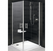 Ravak Душ. прямокутний куточок ESKR 2-90 L + R квадратна (дві половини) хром 1JE70A00Z1