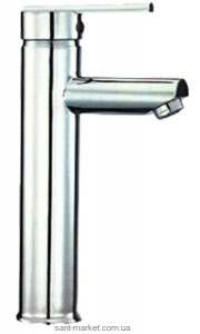 Змішувач для раковини одноважеля високий Rubineta колекція Ultra хром UD0008