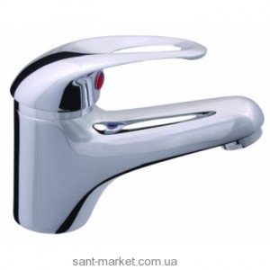 Змішувач для раковини одноважеля Rubineta колекція Yuta хром Y80003