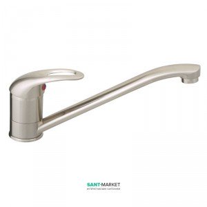 Смеситель для кухни Rubineta P-20 MARS (ST) Prince однорычажный нержавеющая сталь P00053