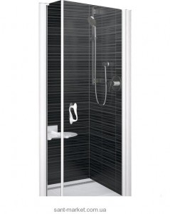 Душевая дверь в нишу Ravak Elegance ESD1 стеклянная распашная 80х185 0EP40100Z1