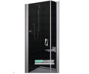 Душевая дверь в нишу Ravak Elegance ESD1 стеклянная распашная 100х185 0ELA0A00Z1