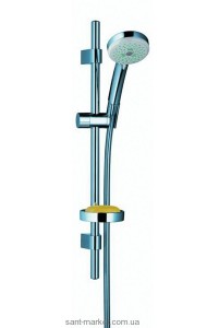 Душевой гарнитур со штангой Hansgrohe коллекция Verso с мыльницей хром 27182000