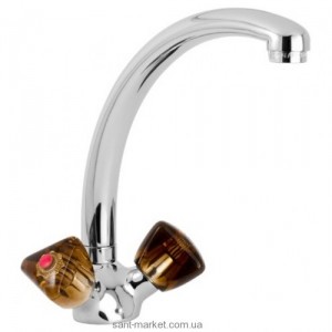 Змішувач для кухні Mofem Stella двухвентильний ретростиль 140-0003-47