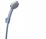 Душовий гарнітур з настінним тримачем Hansgrohe колекція Porter Verso Vario хром / сірий 27275002