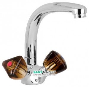 Змішувач для кухні Mofem Stella двухвентильний ретростиль 140-0006-36