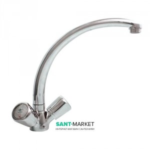 Змішувач для кухні Mofem Trigo двухвентильний ретростиль 140-0003-02