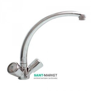 Смеситель для кухни Mofem Trigo двухвентильный ретростиль 140-0003-02