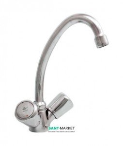 Змішувач для кухні Mofem Trigo двухвентильний ретростиль 140-0037-01