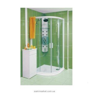 Ravak Душ. куточок NRKCP 4-90 Транспарент профіль білий скло 3L370100Y1