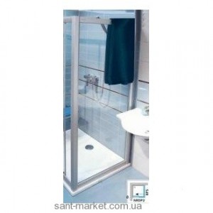 Ravak Стінка д / душ. двері RPS-80 Грейп профіль сатин скло 9RV40U00ZG