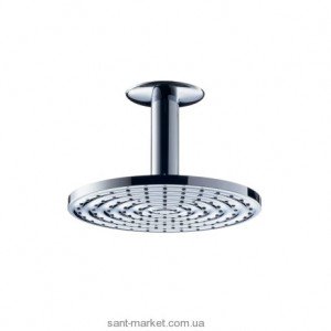 Верхний душ с тропическим душем Hansgrohe коллекция Raindance S AIR хром 27472000