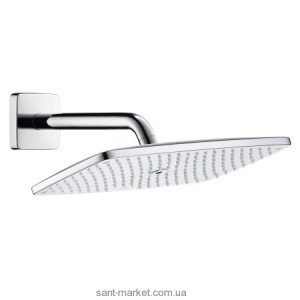 Верхній душ з тропічним душем Hansgrohe колекція Raindance E AIR хром 27376000