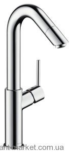 Смеситель для раковины однорычажный высокий Hansgrohe коллекция Talis хром 32055000