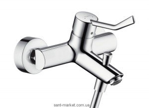 Змішувач одинважільний для ванни з коротким виливом Hansgrohe колекція Talis хром 32441000