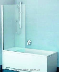 Ravak Штора д / ванни PVS 1-80 Транспарент профіль сатин скло 79840U00Z1