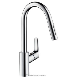 Змішувач для кухні одноважільний Hansgrohe Focus хром 31815000